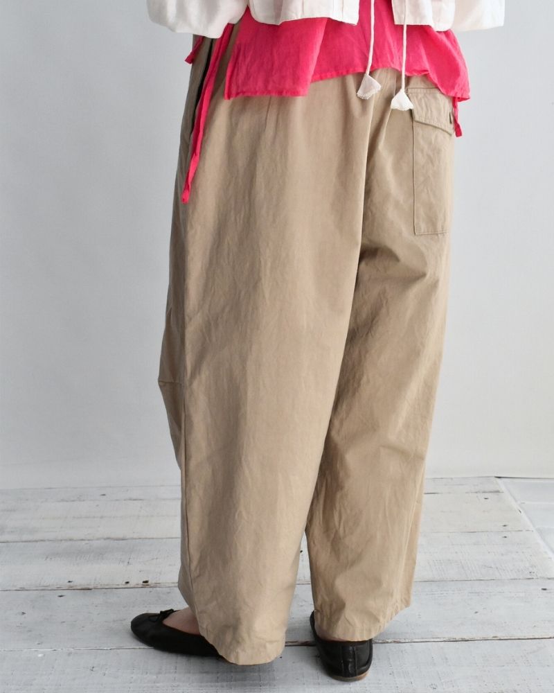 【予約】MS/F LA491 ハイカウントツイルニーダーツパンツ（8月初旬 - 8月中旬）