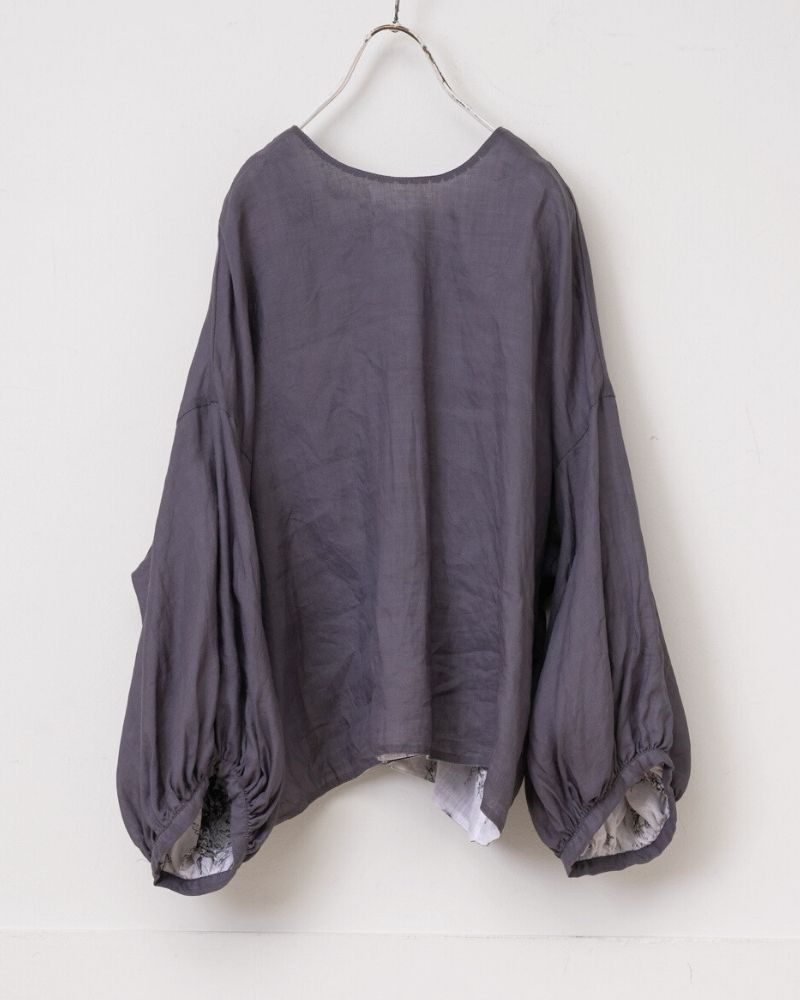 【予約】MS/F G1205 Florence ブラウス - reversible -（8月初旬 - 8月中旬）