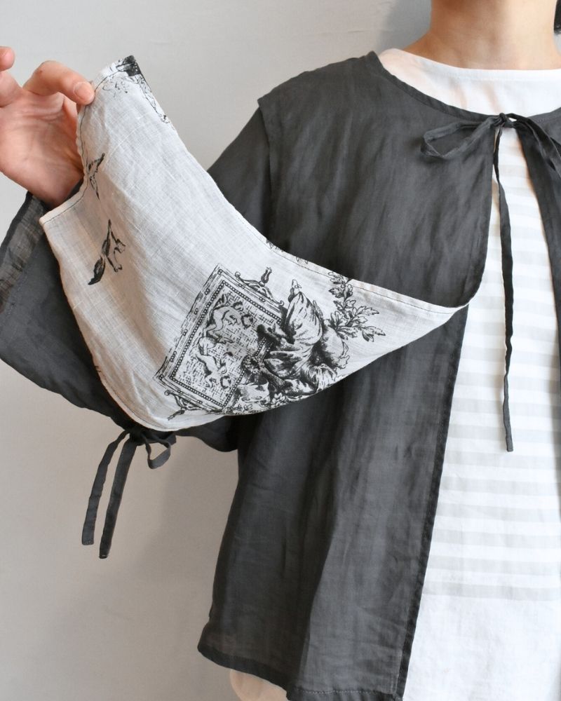 【予約】MS/F G1208 Florence キュリアス 2WAYブラウス（8月初旬 - 8月中旬）