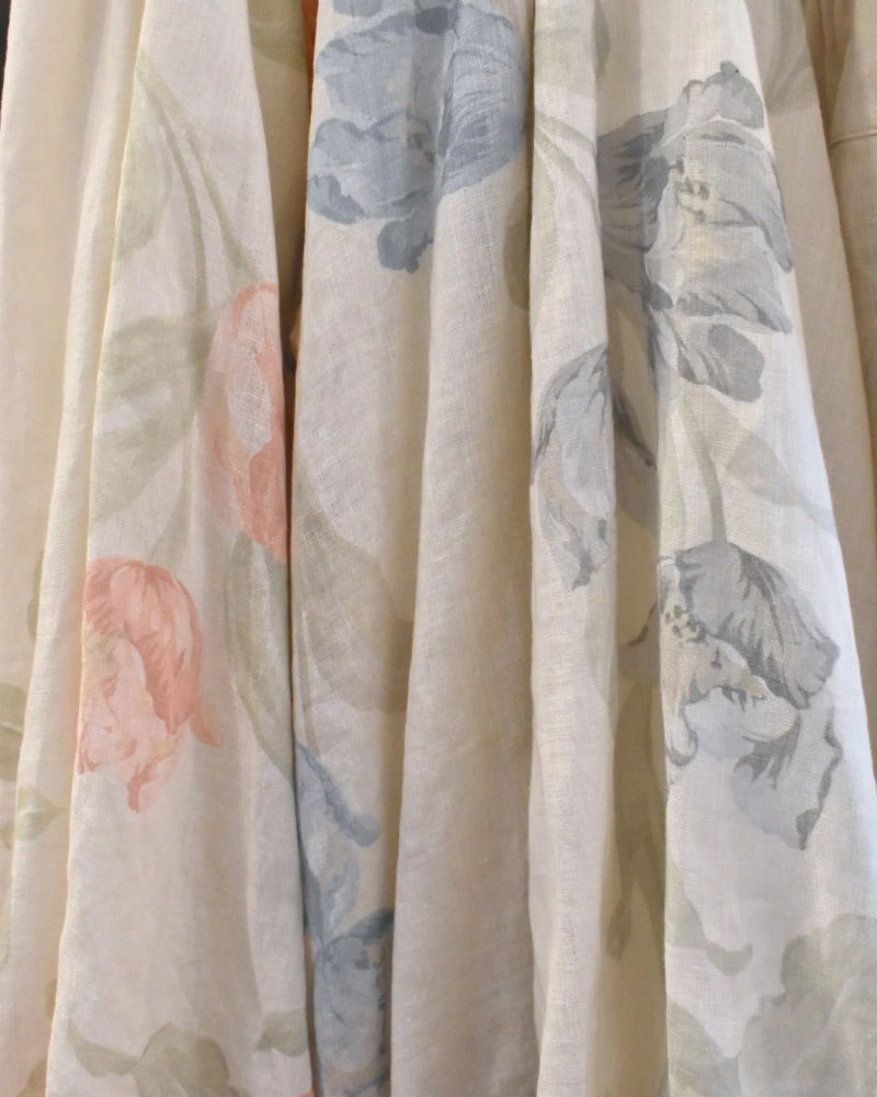 【予約】S/S G1043 ANTIQUE FLOWER PRINT TRAVAILLE SALOPETTE（3月初旬 - 3月中旬）