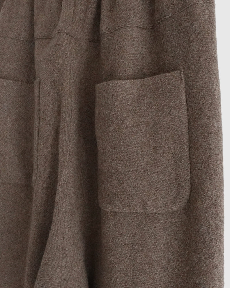 ウールパンツ Brown