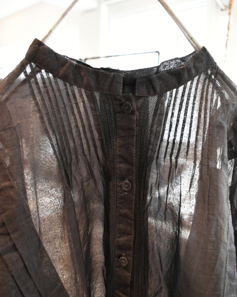 【予約】MS/F RS001 エアリーピンタックレースブラウス（9月初旬 - 9月中旬）