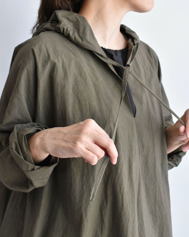 フーディワンピース Khaki