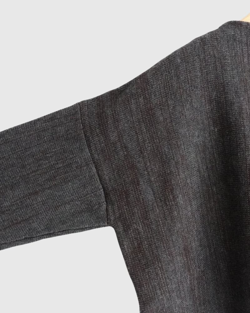 ボトルネックボイルニット Brown
