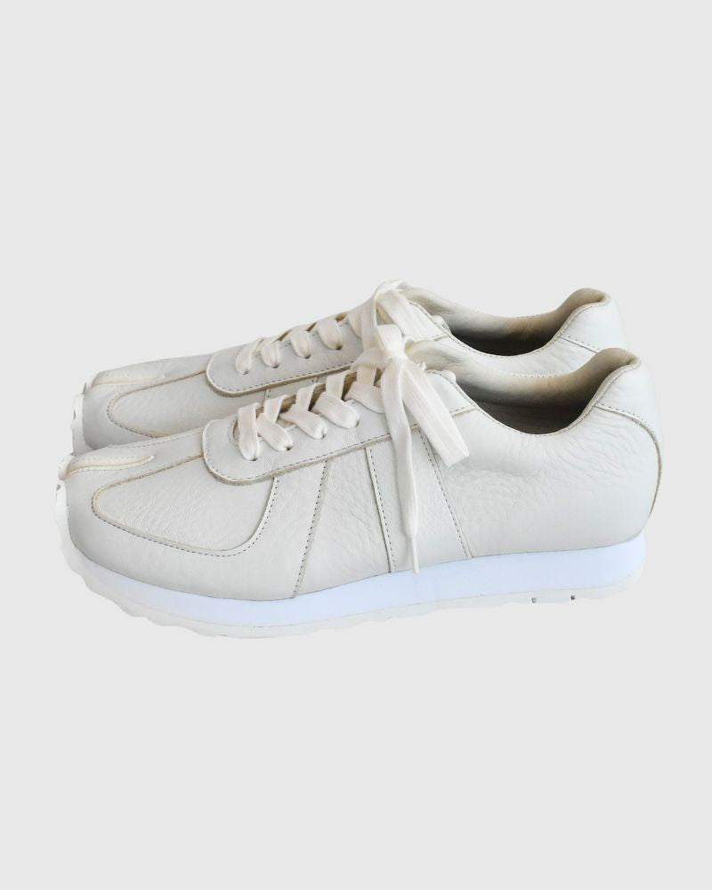 Tabi Trainer Leather White