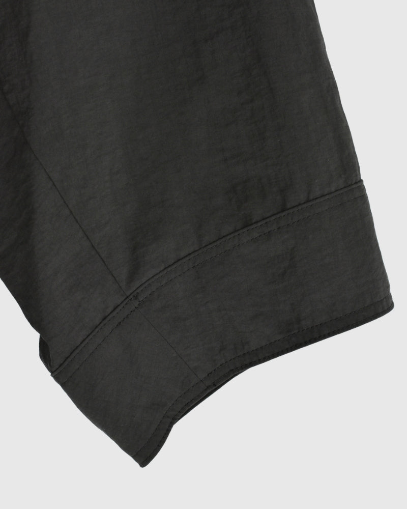 ファンネルネックジャケット Black
