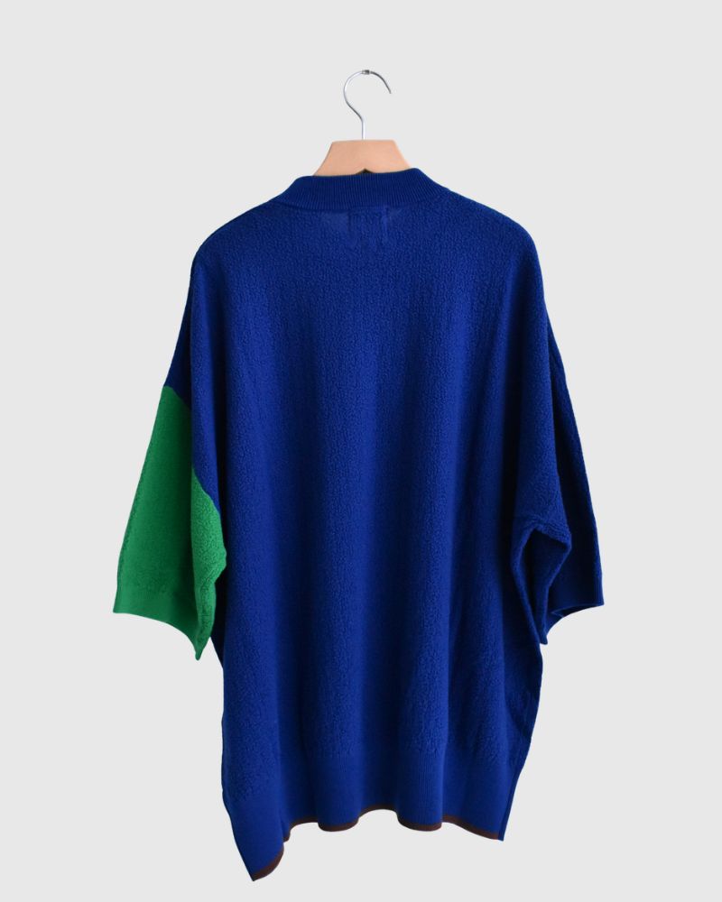 リンクス ニットトップ 'JAQ2' Blue