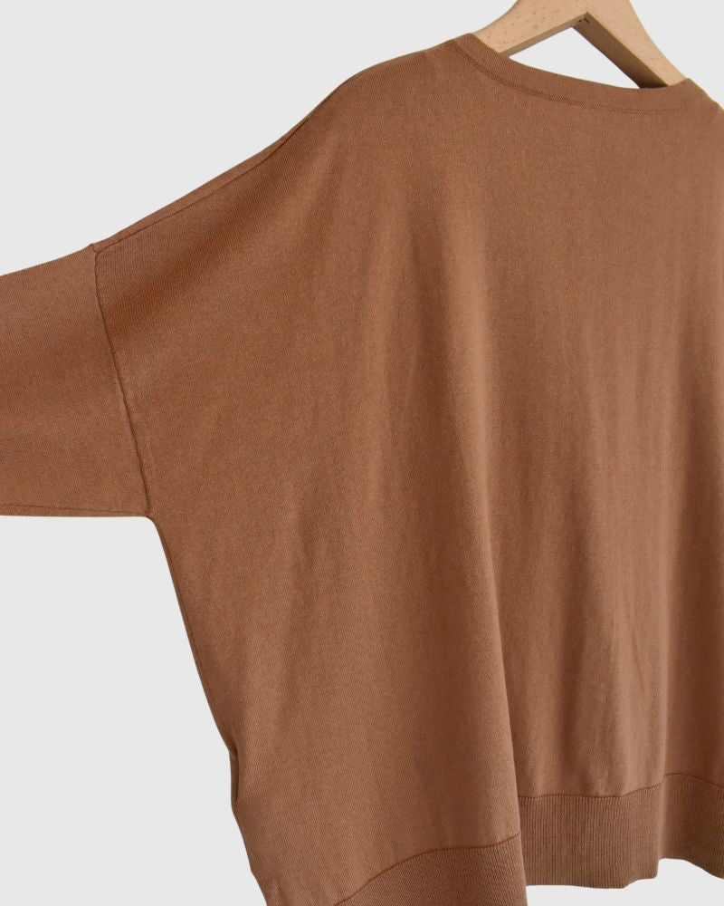 5COL 2WAY カーディガン Camel