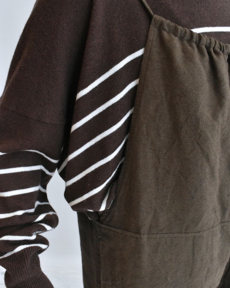 【予約】 F/W LA 516 オーディナリーモールスキンサロペット（9月末 - 10月初旬）