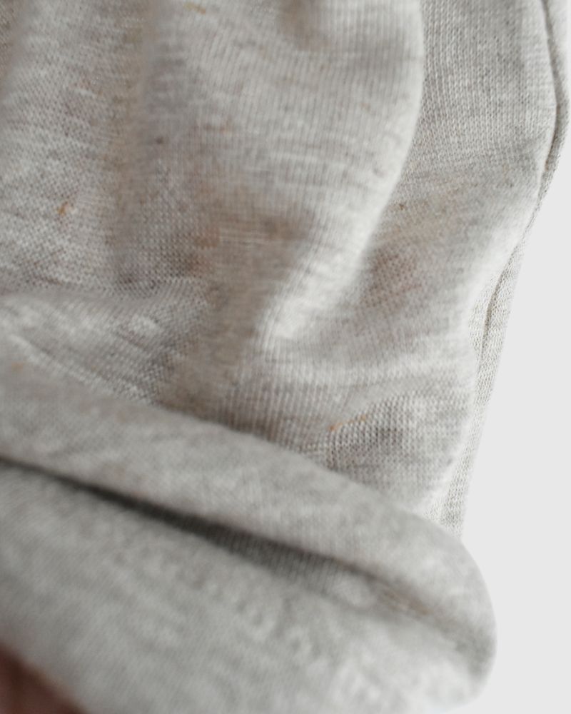 クルーネック ノースリーブTシャツ Natural