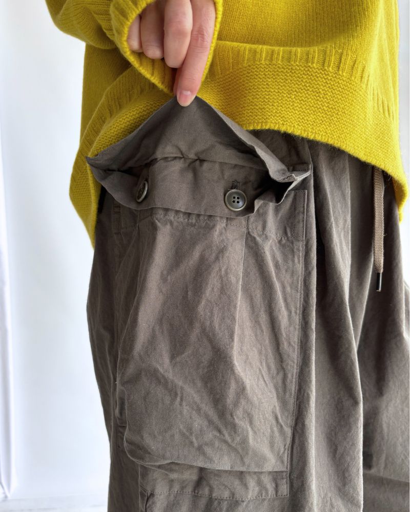 ユニセックスカーゴパンツ Khaki