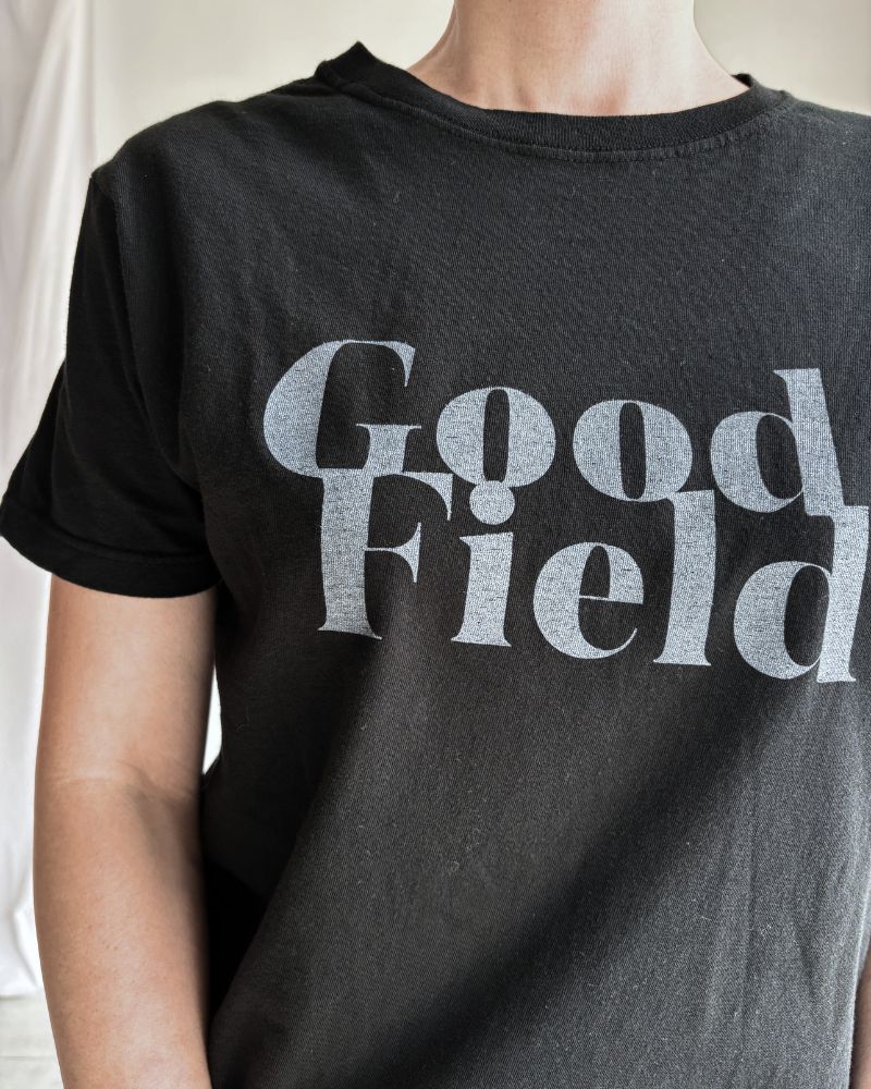 "DIAGONAL GFIELD" 4.4oz CREW-NECK S/SL T-SHIRT