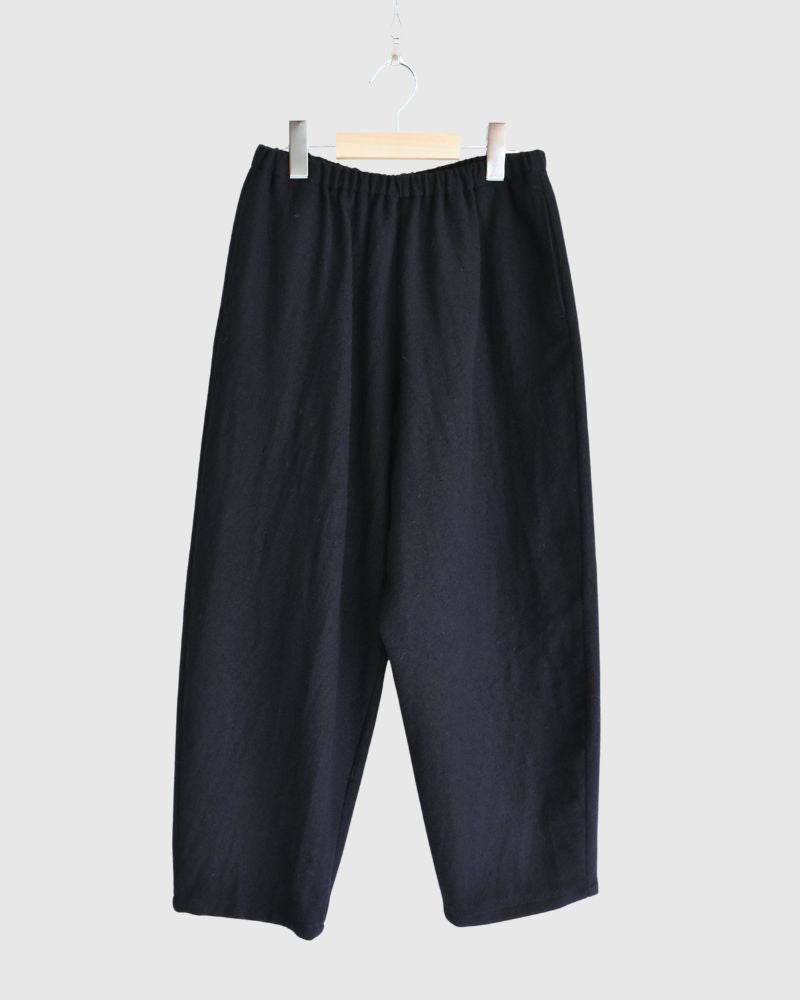 コクーンパンツ（ウール） Navy