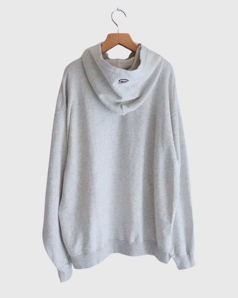 ウラケ GRVYCLRS アップリケ パーカー (MENS) Gray