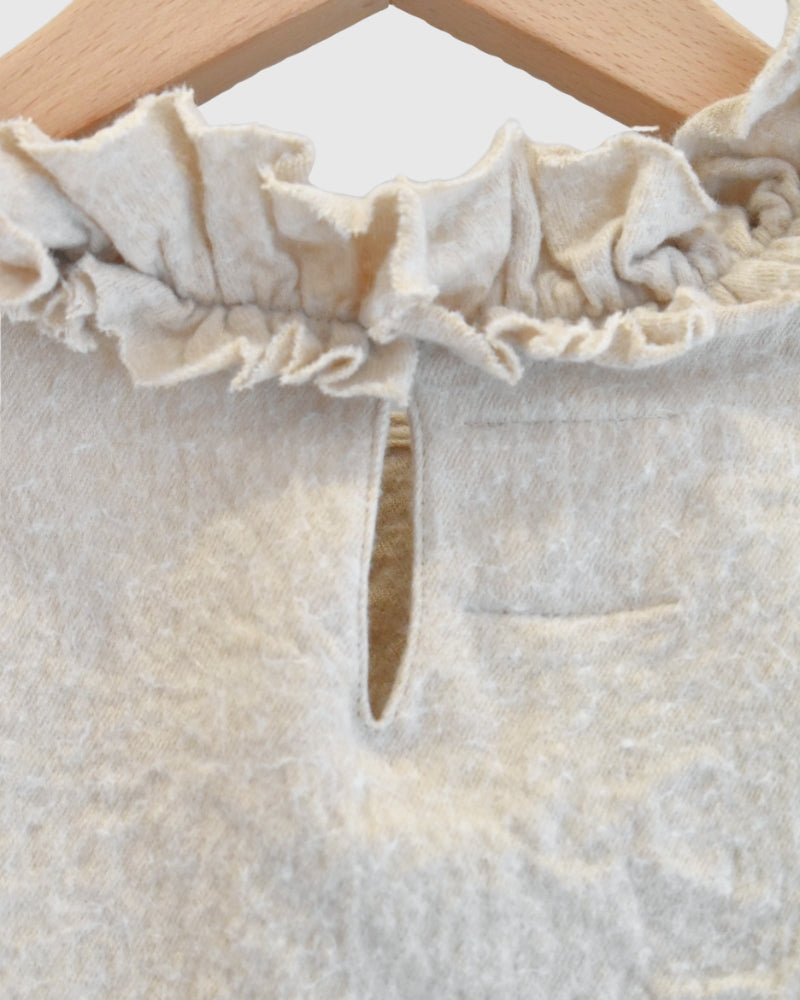 ウールボックスプルオーバー Beige