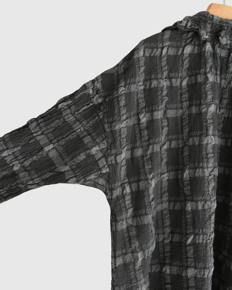 Favorite チェックブラウス GrayCheck