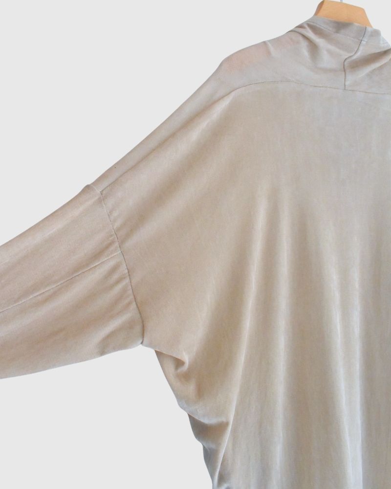 TULLE FLOCKY カーディガン Beige