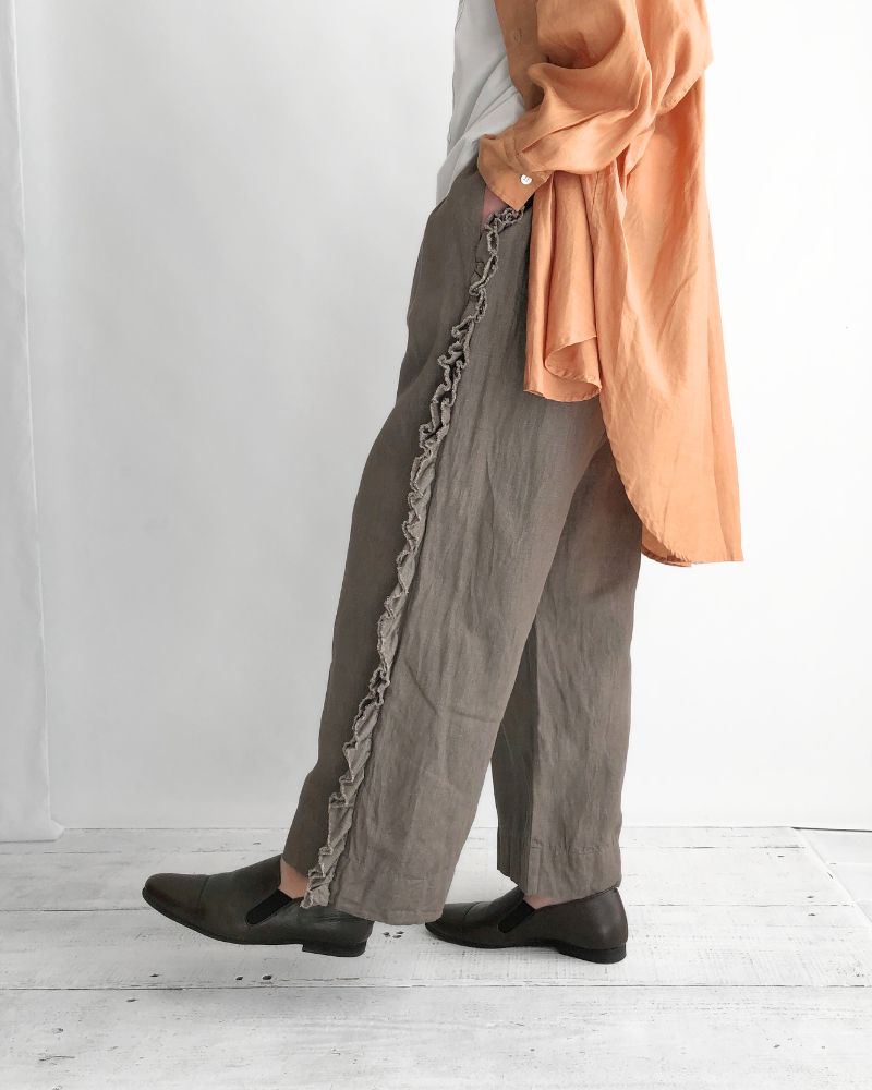 【予約】S/S G1026M LIGHT MOCHA DENIM VIVIENNE PANTS（4月中旬 – 4月末）