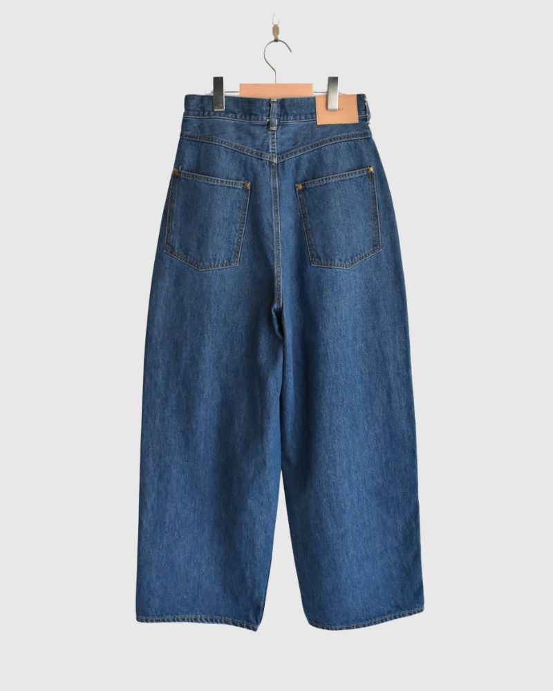 13ozムラ糸 バギーデニムパンツ VintageWash