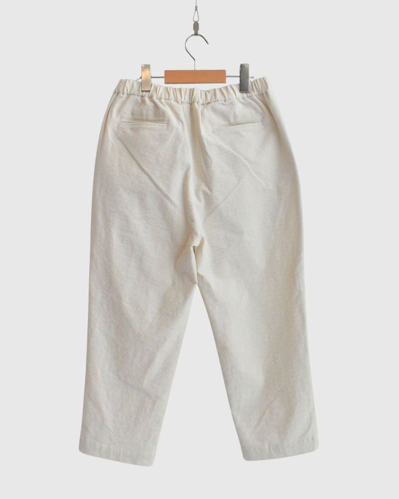 11WALE CORDUROY EASY TAPERED PANTS OffWhite
