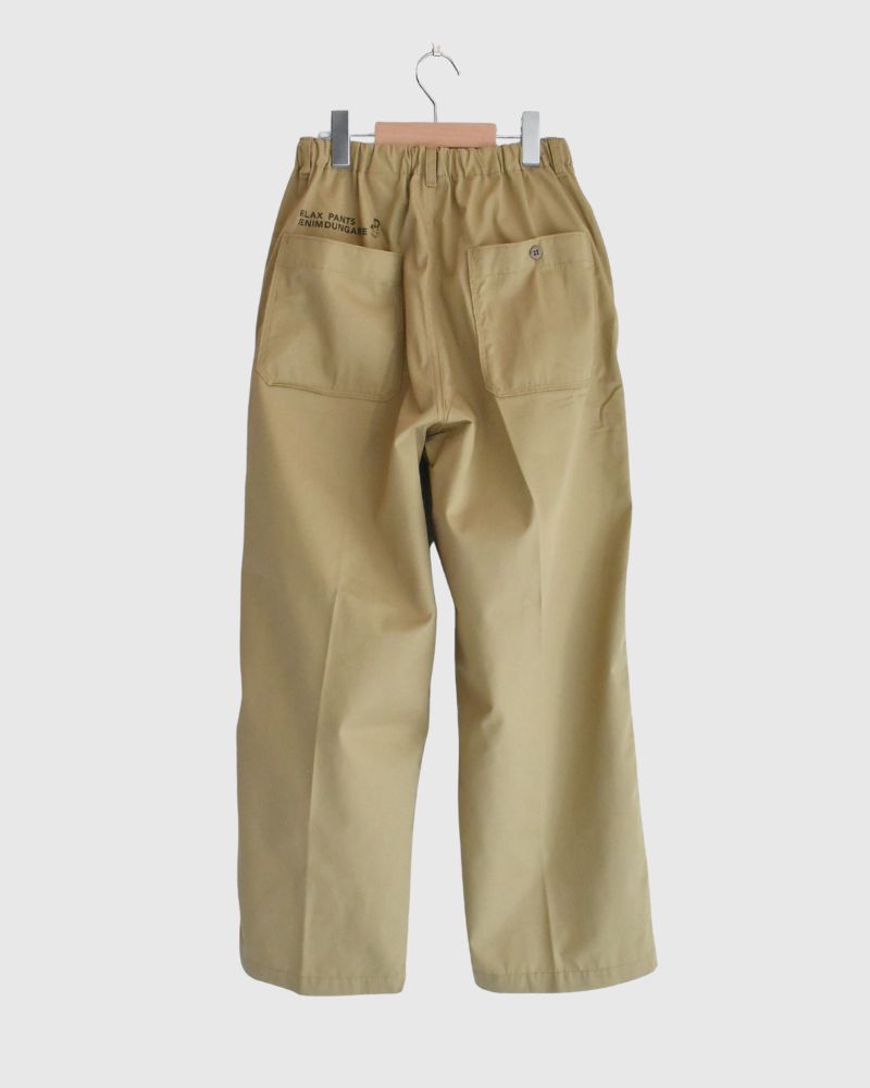 PE/Cツイル センタープレスパンツ Beige