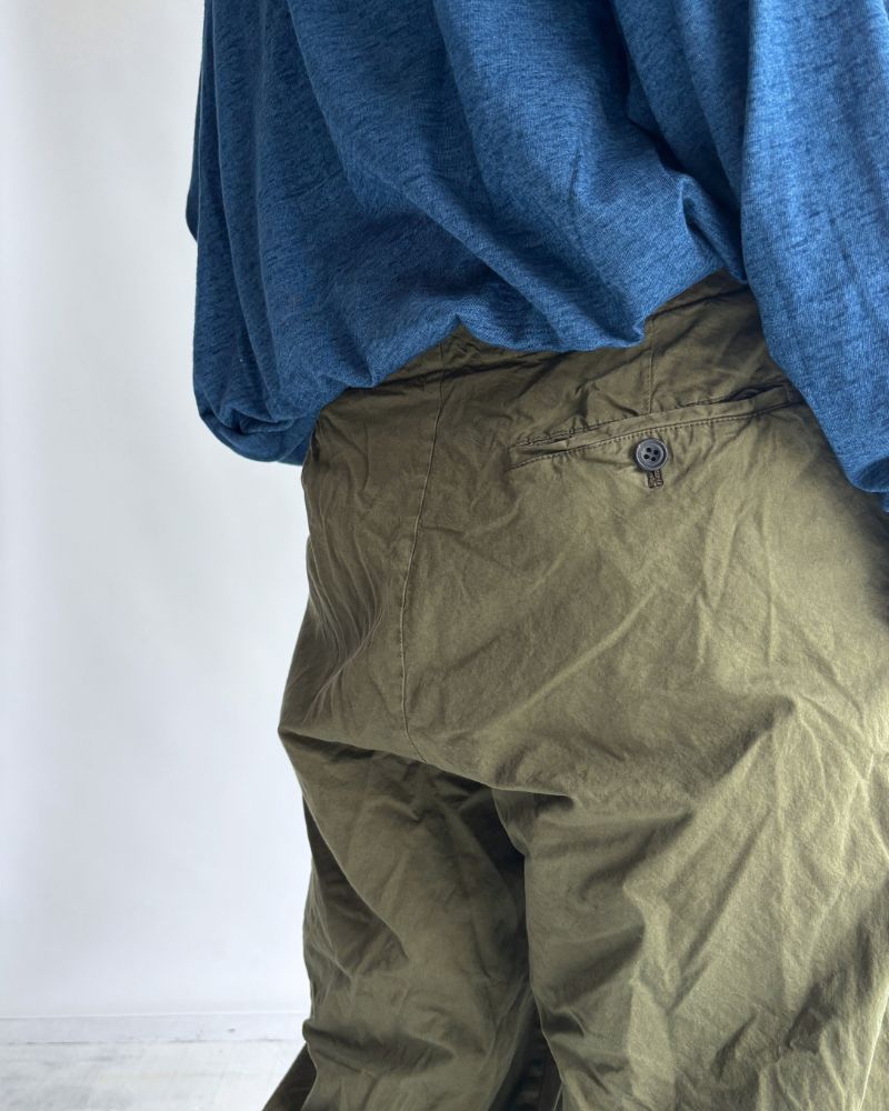 ガーメントダイパンツ Khaki