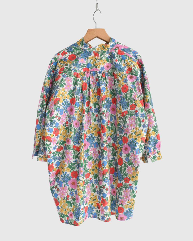スキッパーシャツ（LIBERTY） ClarabellPink