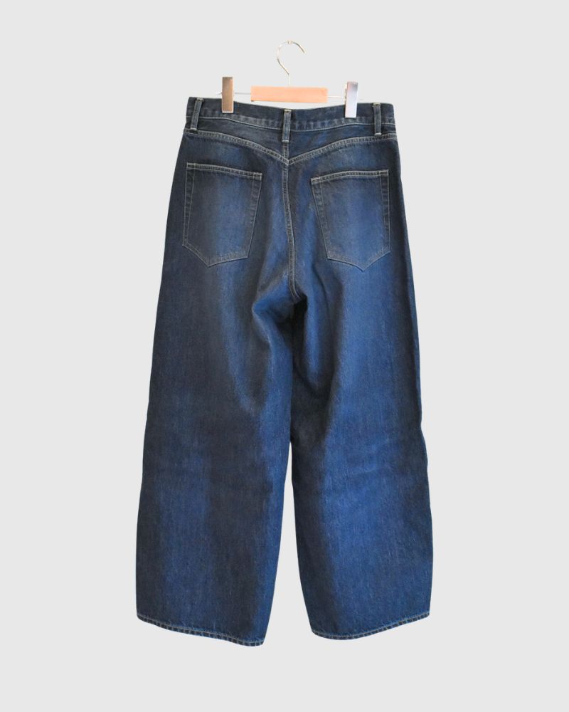 ワイドデニムパンツ Indigo