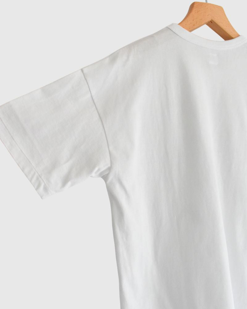 天竺プリントTee ”CHEETAH" White