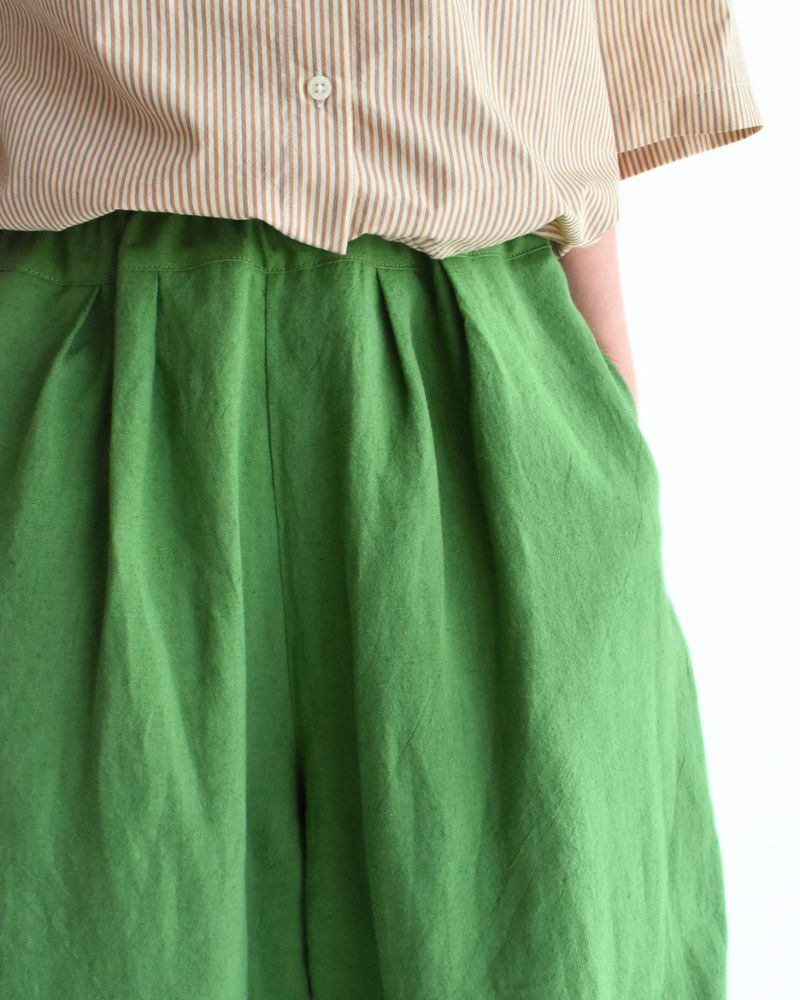 エッグパンツ（LINEN/RAMY） Green