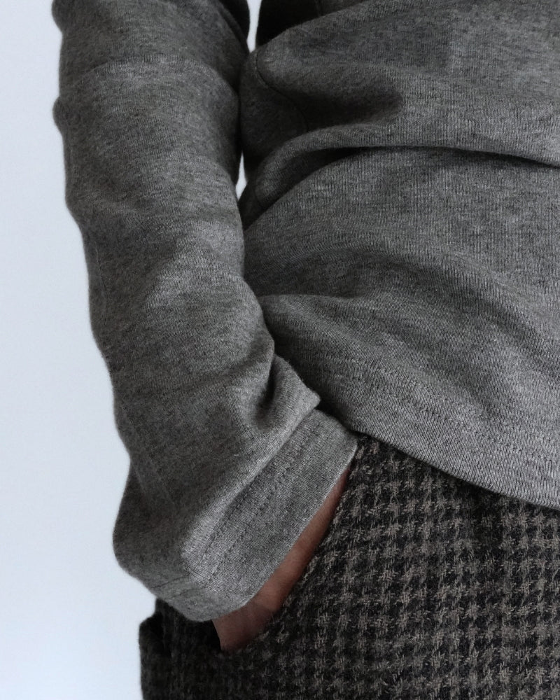 ヤク クルーネックプルオーバー Gray
