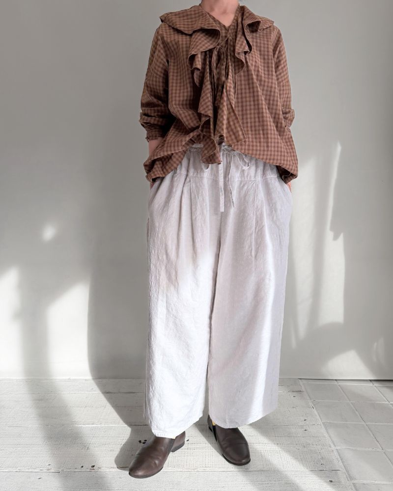 【予約】 F/W G 1223 アンティークジャガードワイドパンツ（8月末 - 9月初旬）