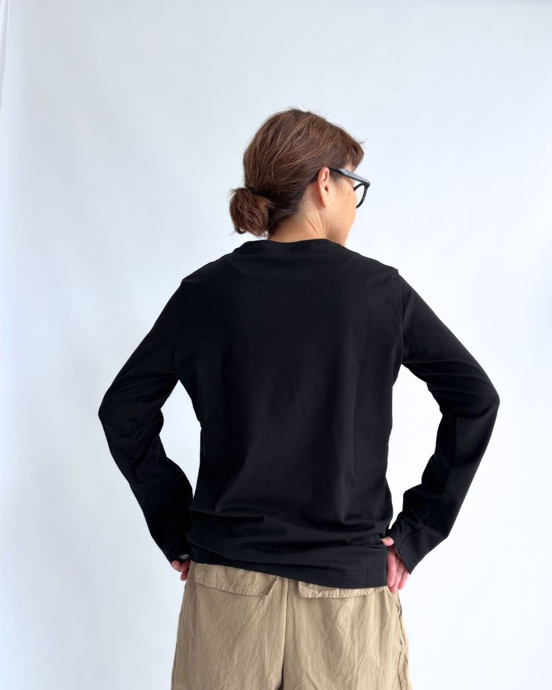 SOL ロングスリーブTee Black