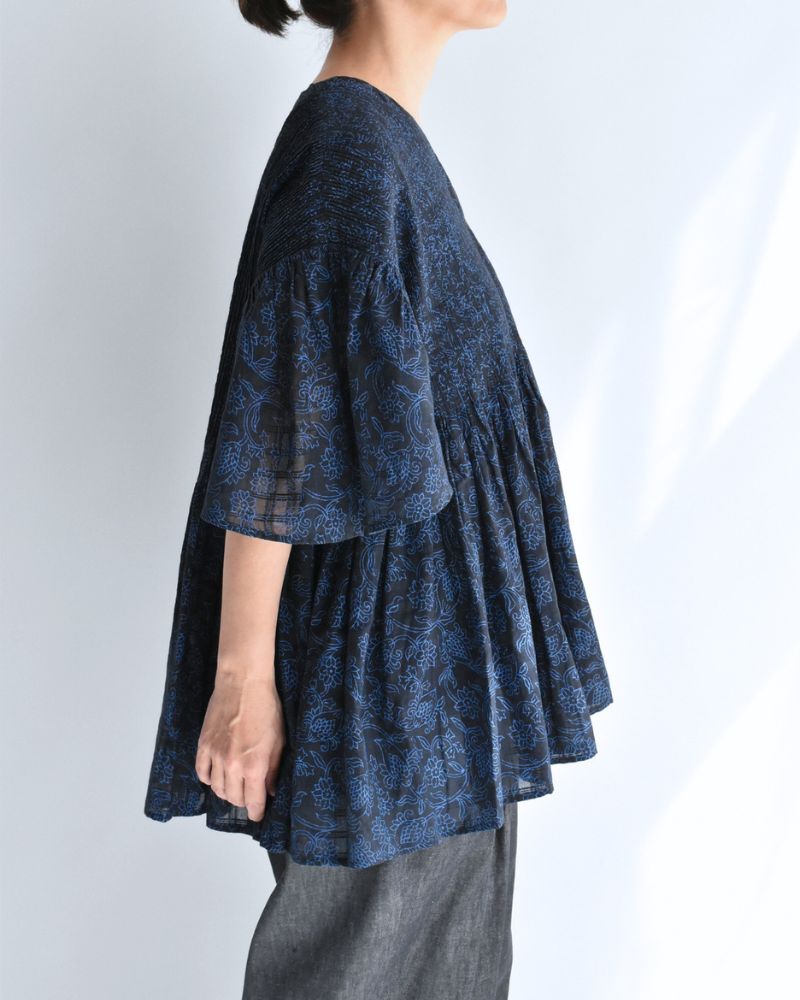 FLARED/SL SHIRTS WITH Navy/Blue