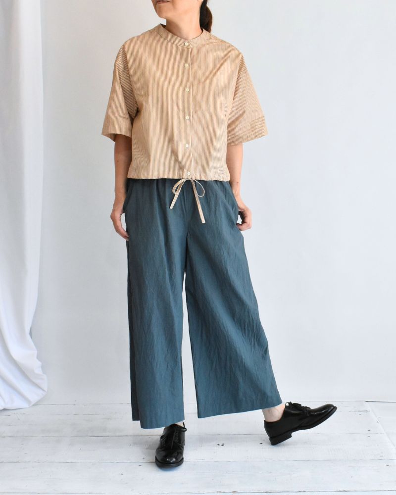 イージーワイドパンツ DarkGreen