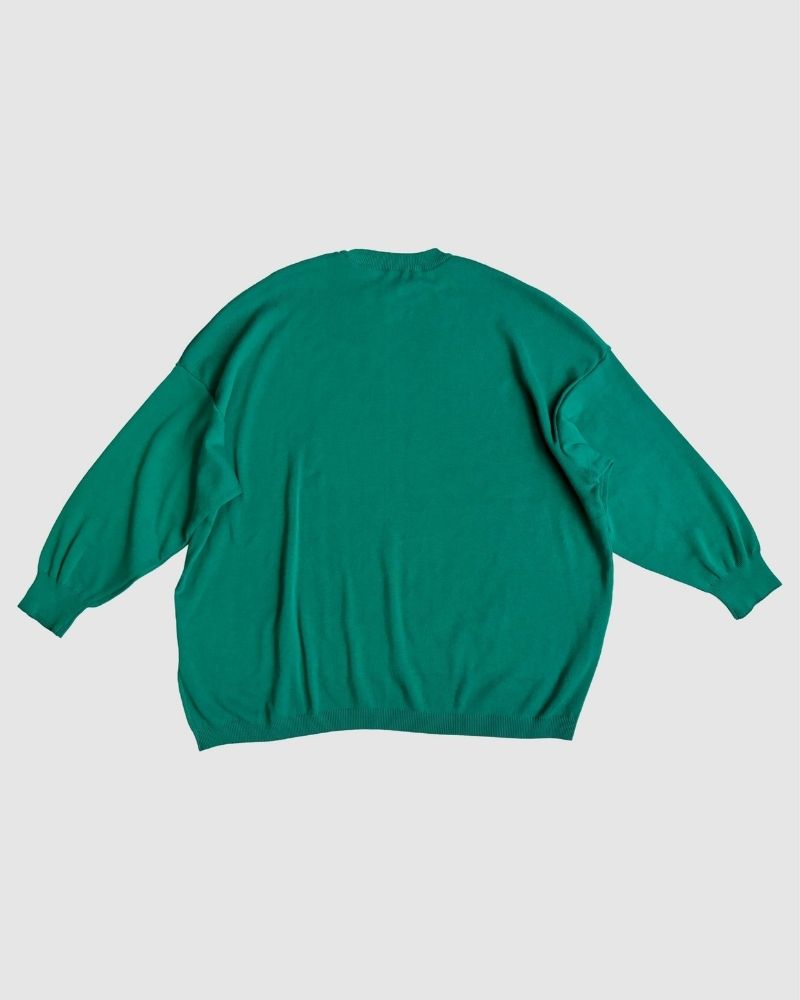 【予約】A/W TT165b コットンでできたニットプルオーバー（8月）