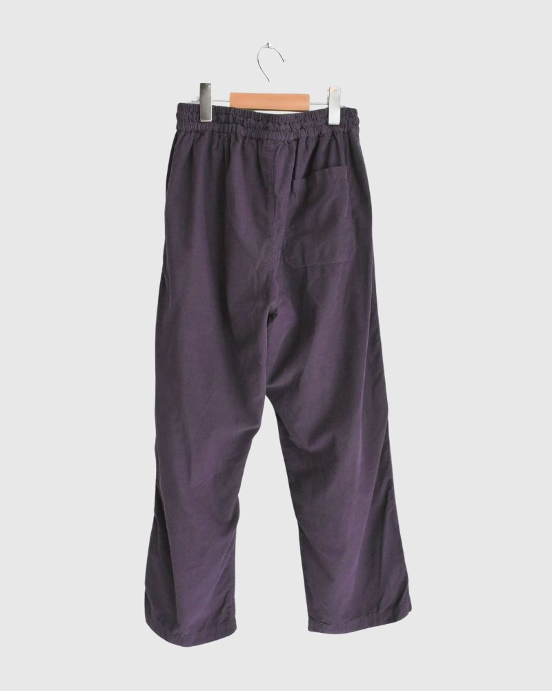 26 WALES CORDUROY OVERDYE EASY PANTS Purple