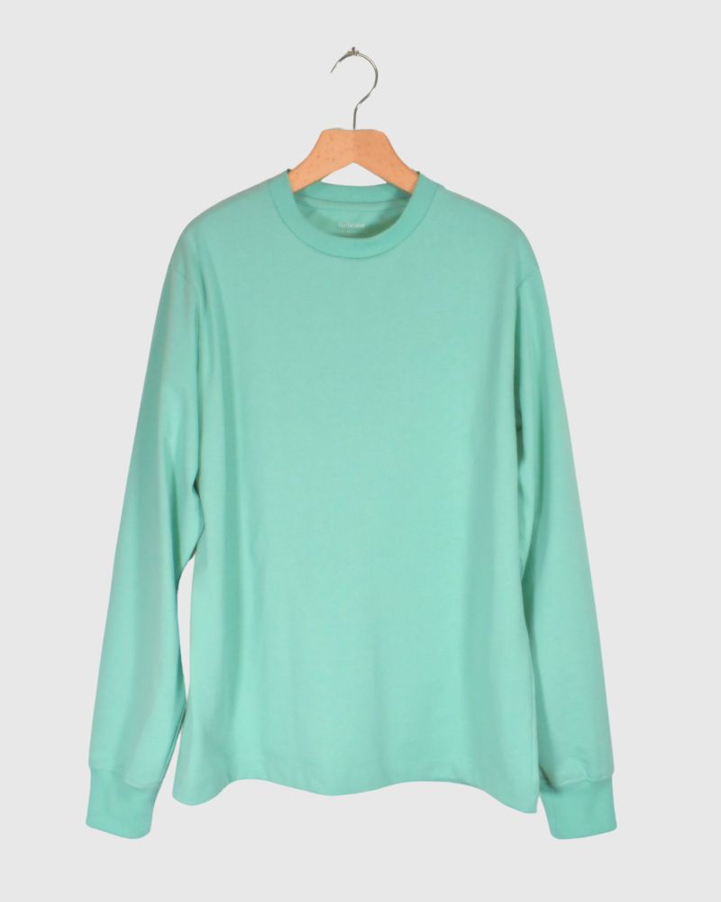 テンジククルーネックL/S TEE Mint