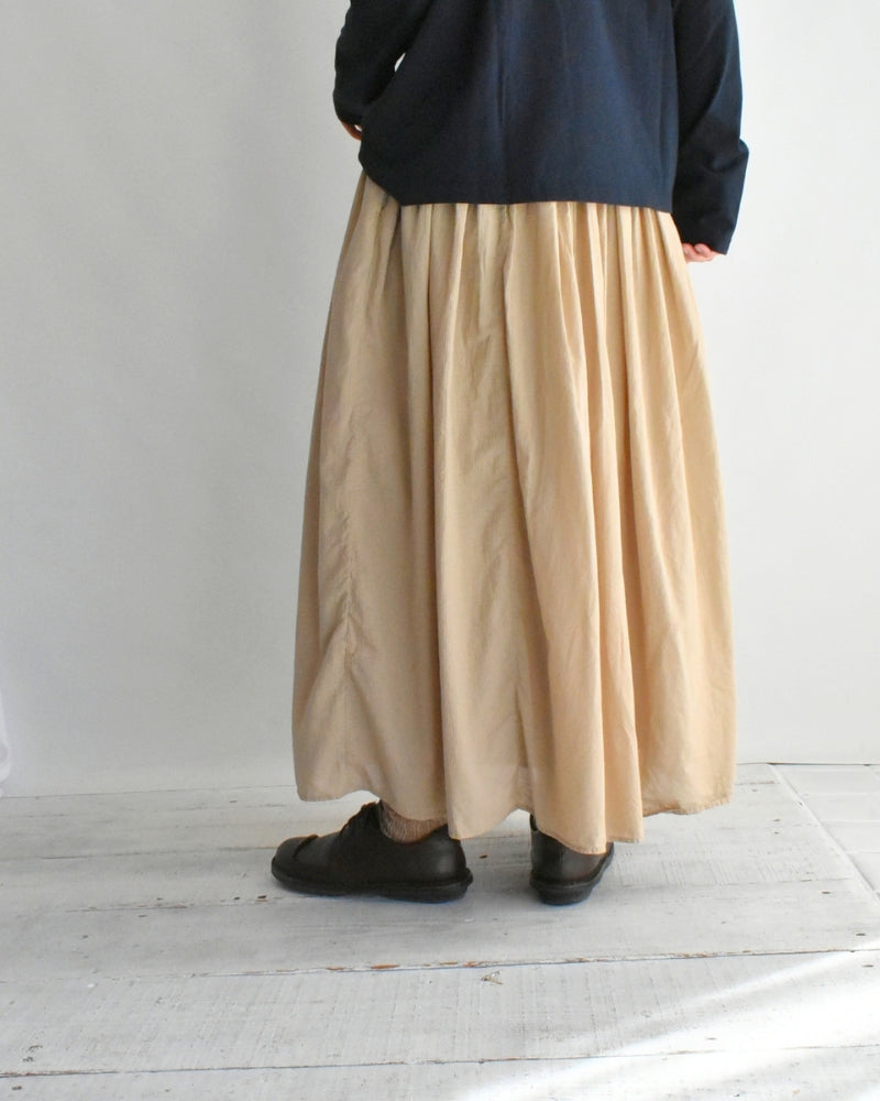 RAJASTHAN GATHERED SKIRT Beige