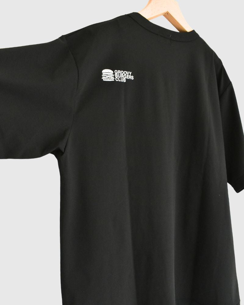 PTT GROOVY BURGERS Tシャツ (MENS) Black