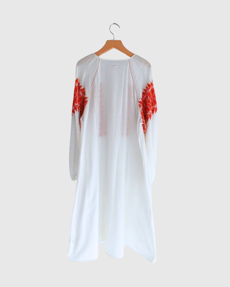 【sale】シーチングパフシシュウOP White　02