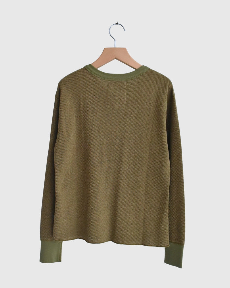 ラメサーマル リメイクカーディガン Khaki