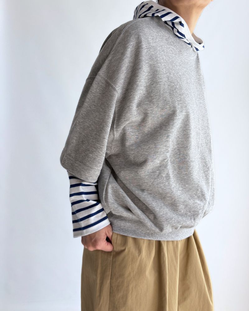 スウェットコクーンベスト TopGray