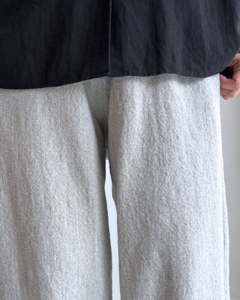 コクーンパンツ（ウール） LightGray