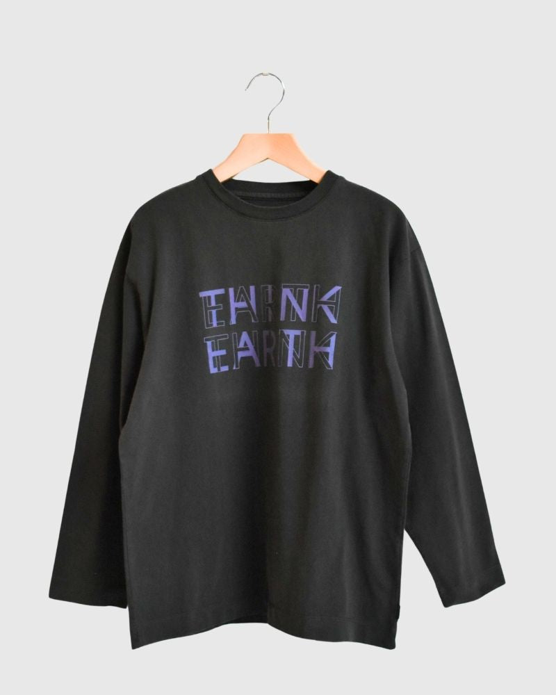 【sale】CANVAS EARTH L/S TEE Sumikuro　2