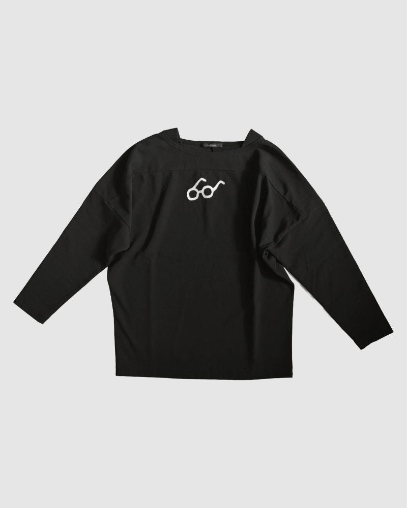 【予約】A/W TT203p ボートネックのめがねTee（9月）