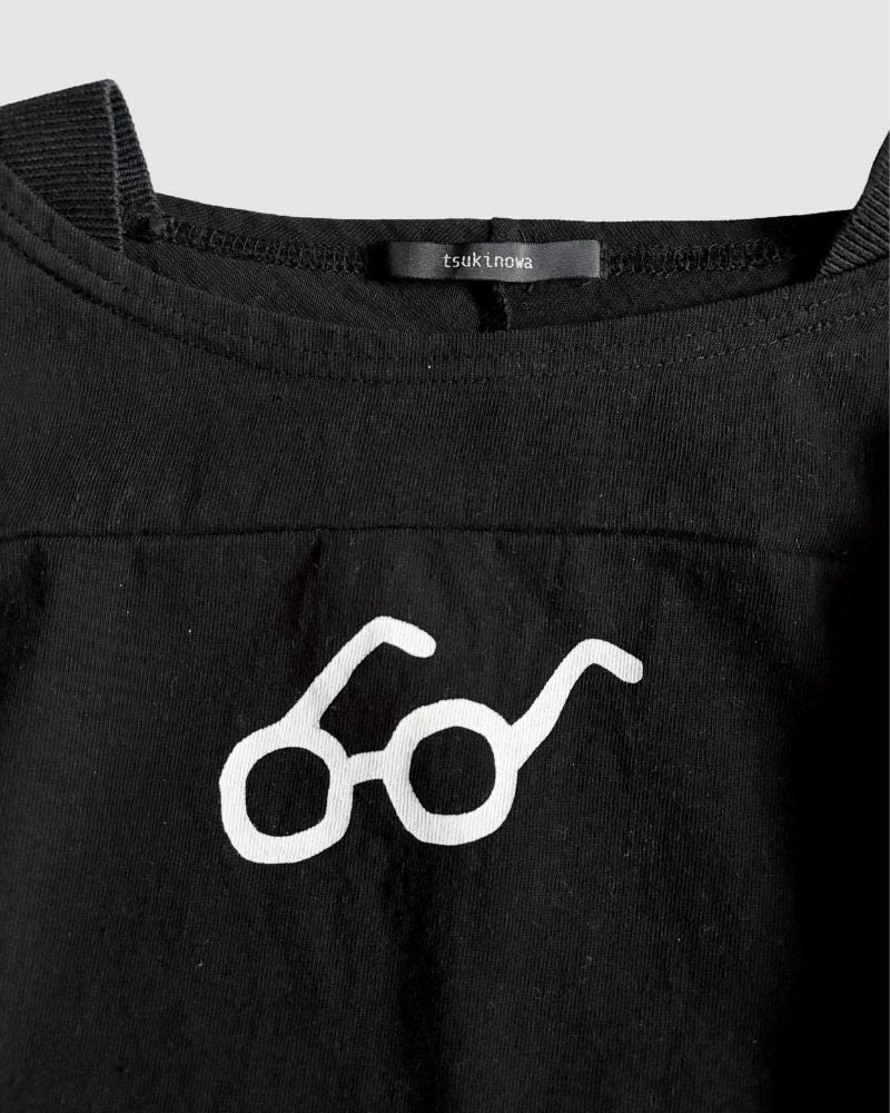 【予約】A/W TT203p ボートネックのめがねTee（9月）