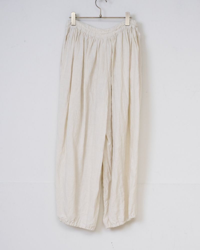 【予約】S/S G1164 LINEN ameri PANTS（3月初旬 – 3月中旬）