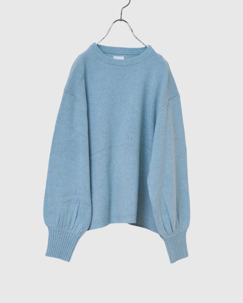 【予約】 F/W G 1240 ソリッドニットプルオーバー（10月中旬 - 10月末）