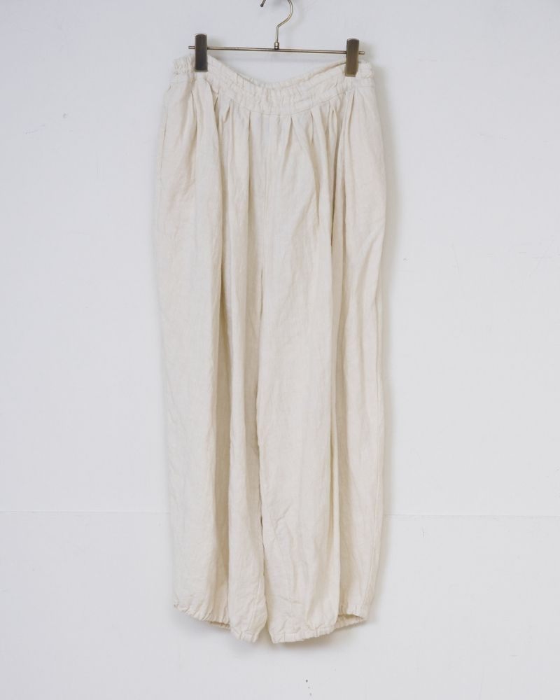 【予約】S/S G1164 LINEN ameri PANTS（3月初旬 – 3月中旬）
